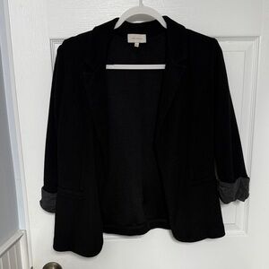 Skies Are Blue Classic Black Blazer